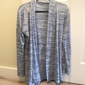 Pink Rose Blue Cardigan Girls Large